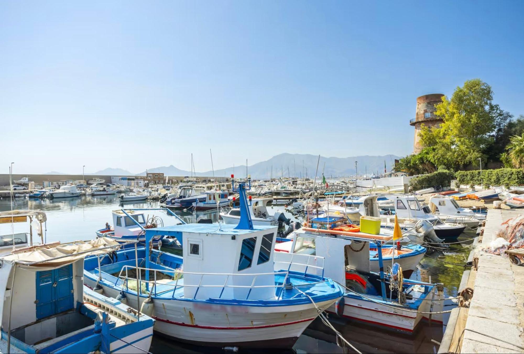 La Barca Sul Mare Apartment Palermo Luaran gambar